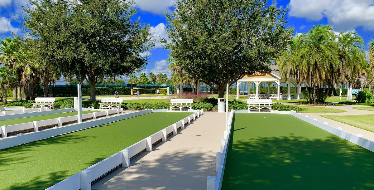 Sea Breeze bocce courts and activities